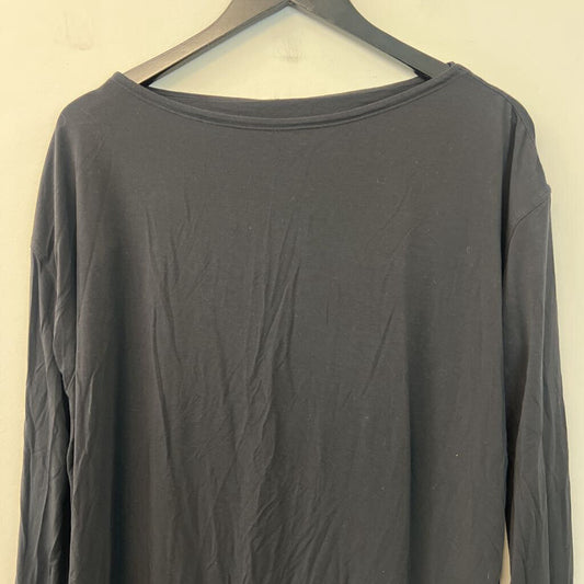 Lululemon Black Open Back Long Sleeve Top Large