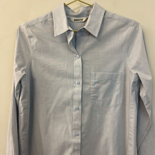 Orvis Blue Long Sleeve Button Down Top 6