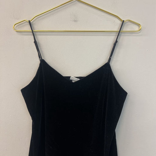 A New Day Black Velvet Tank Extra Small