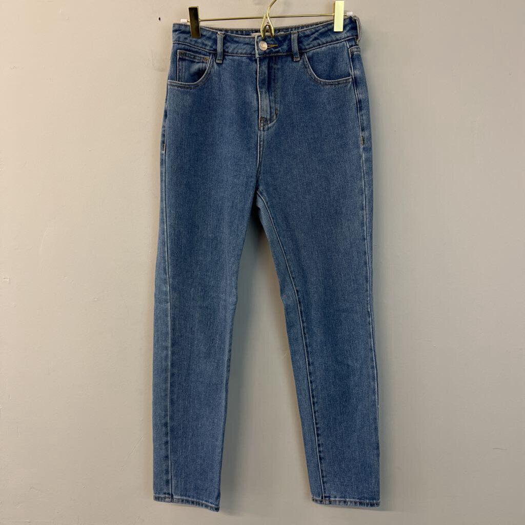 Pac Sun Medium Wash Mom Jeans 24