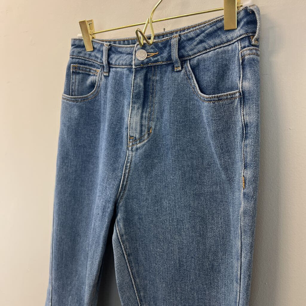 Pac Sun Medium Wash Mom Jeans 24