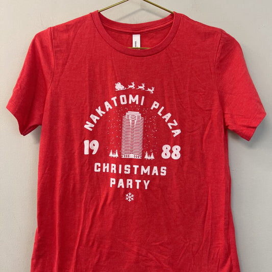 Bella Canvas Red Christmas Short Sleeve Graphic Tee Medium