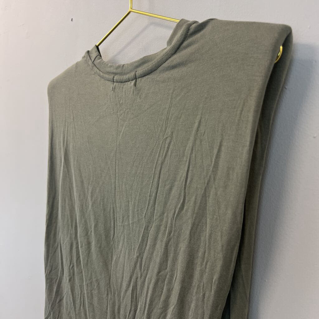 Altar'd State Green Sleeveless Top Medium