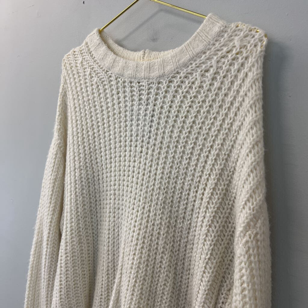 American Eagle Cram Knit Long Sleeve Sweater Large