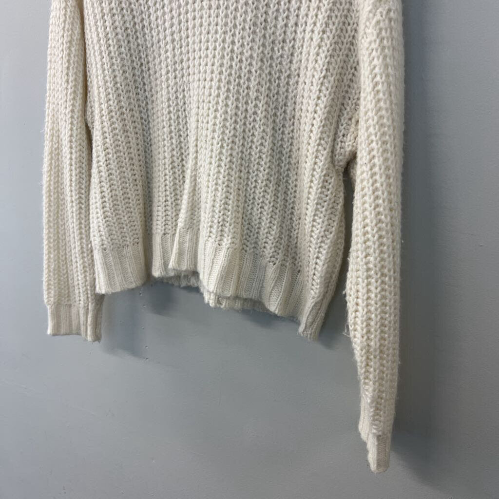 American Eagle Cram Knit Long Sleeve Sweater Large