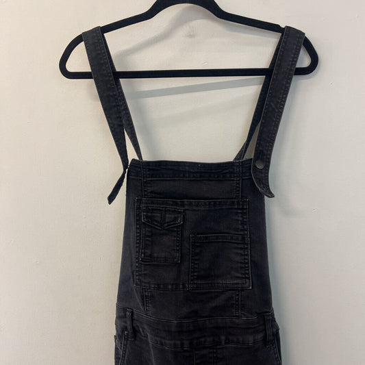 Free People Black Denim Overalls 29