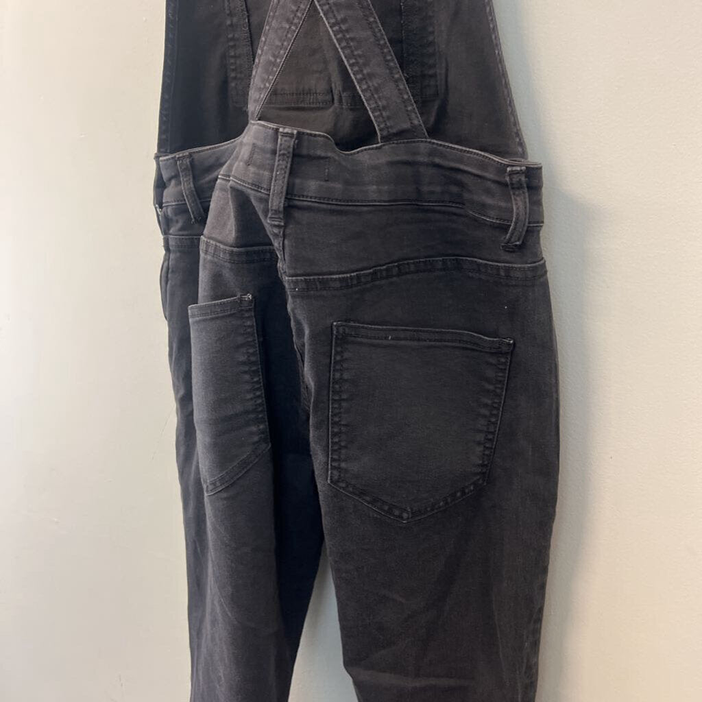 Free People Black Denim Overalls 29