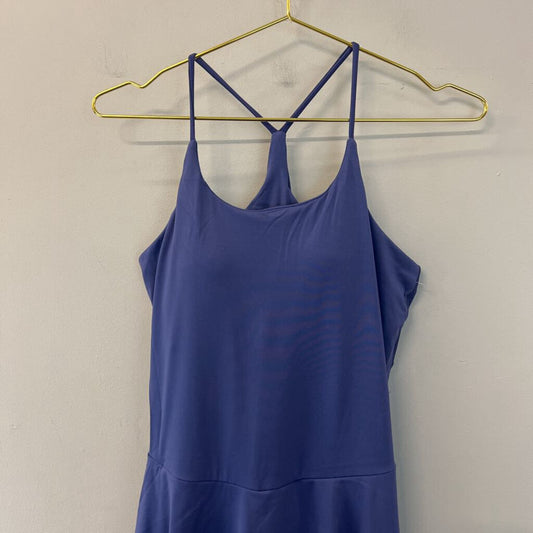 Blue Active Dress With Shorts Large