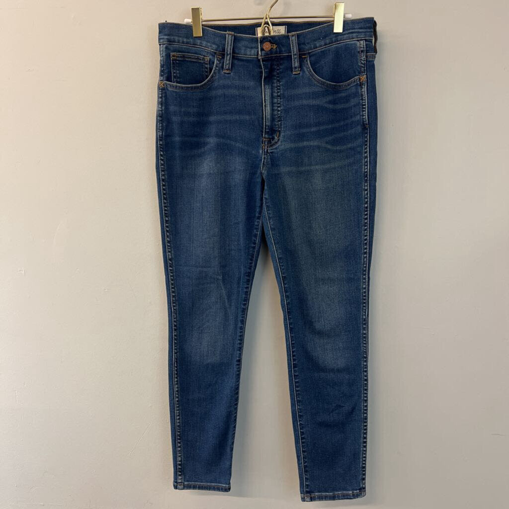 Madewell Dark Wash 10" Road Tripper Jeans 29P