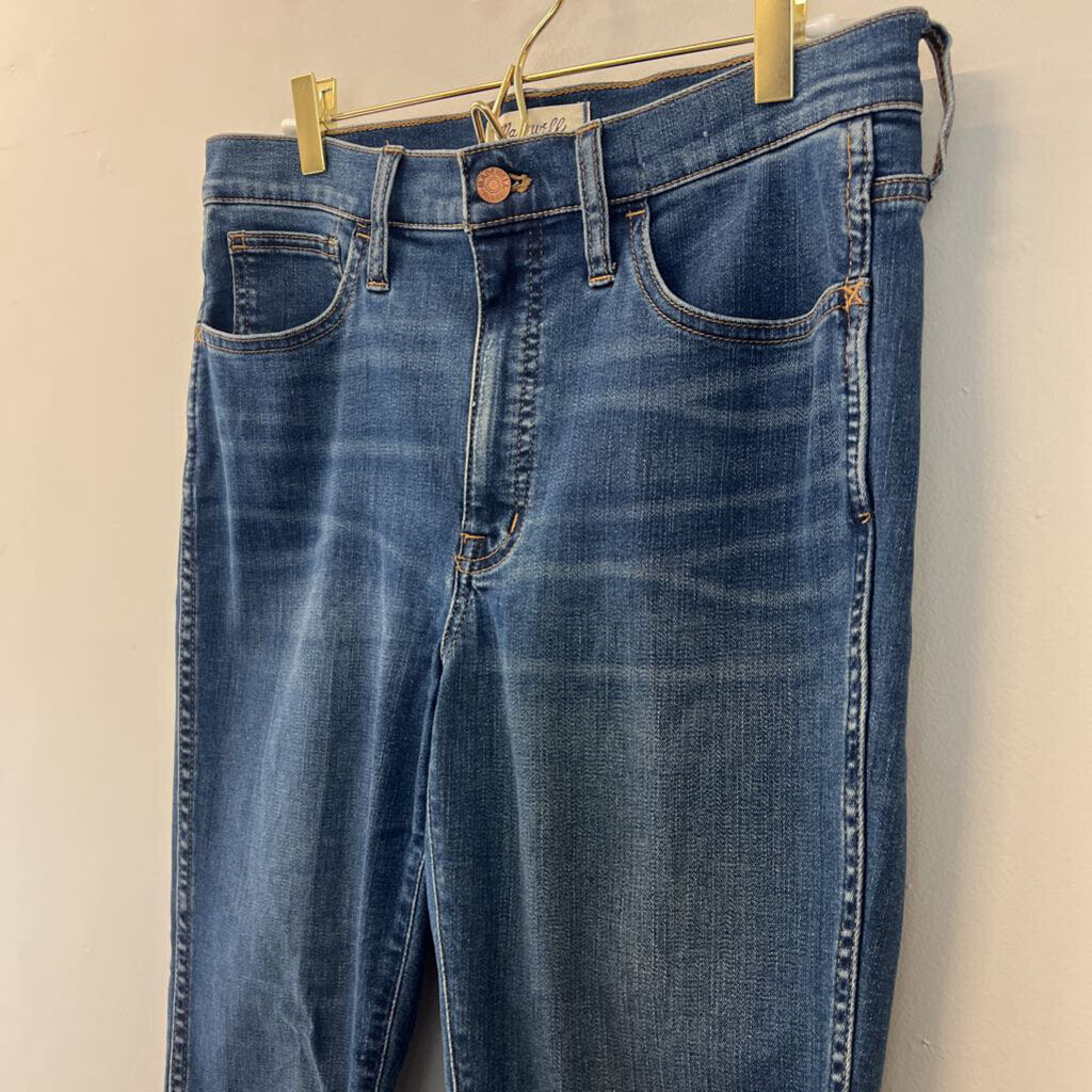 Madewell Dark Wash 10" Road Tripper Jeans 29P