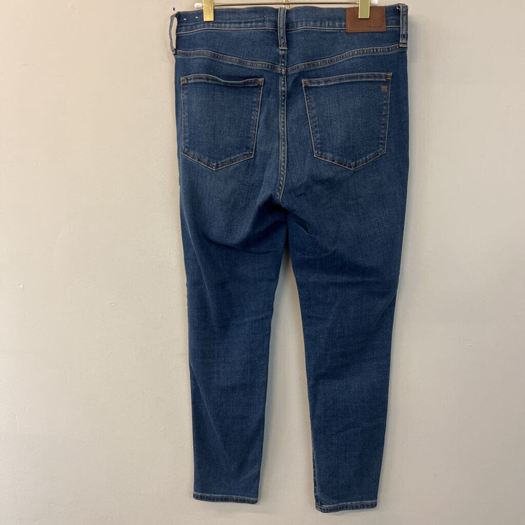 Madewell Dark Wash 10" Road Tripper Jeans 29P