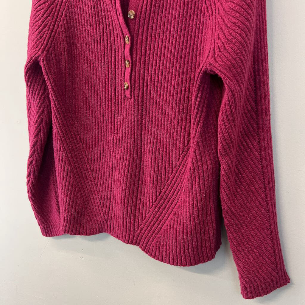 Sundance Knit Henley Top Extra Large