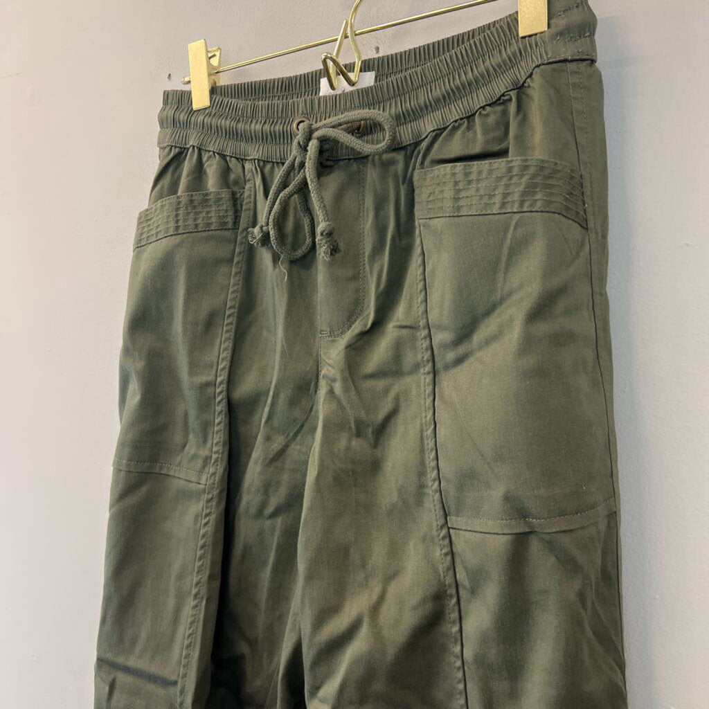 Lou and Grey Green Jogger Pants Extra Small