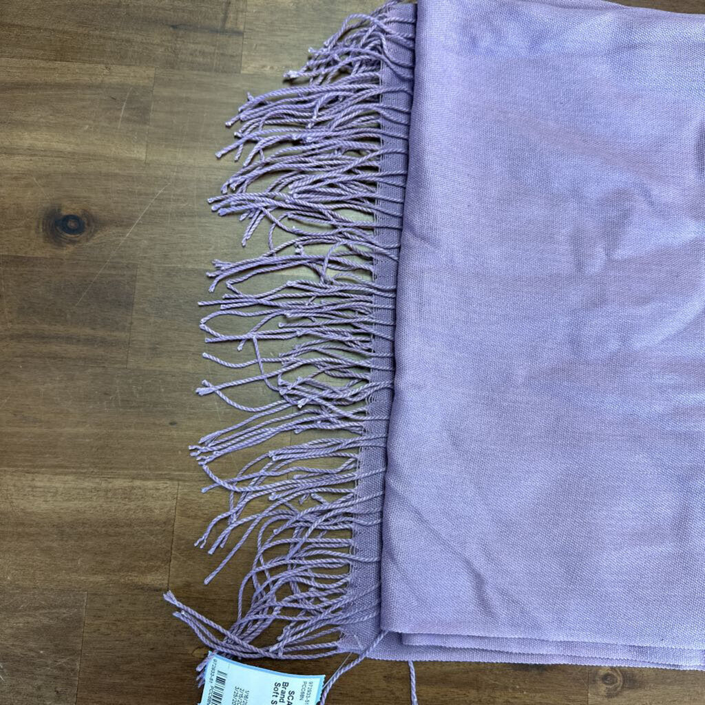 Light Purple Soft Scarf