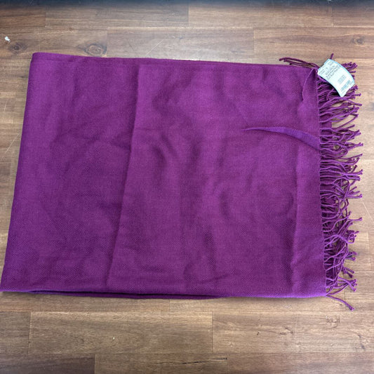 Plum Purple Soft Scarf