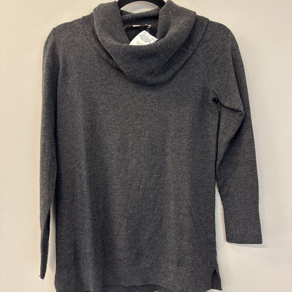 Loft Grey Long Sleeve Turtleneck Top XSP