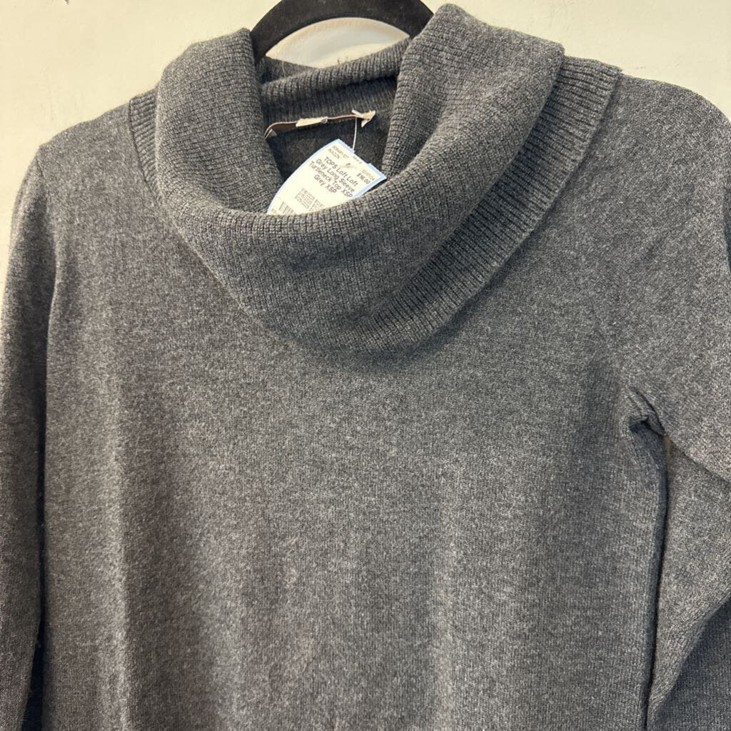 Loft Grey Long Sleeve Turtleneck Top XSP