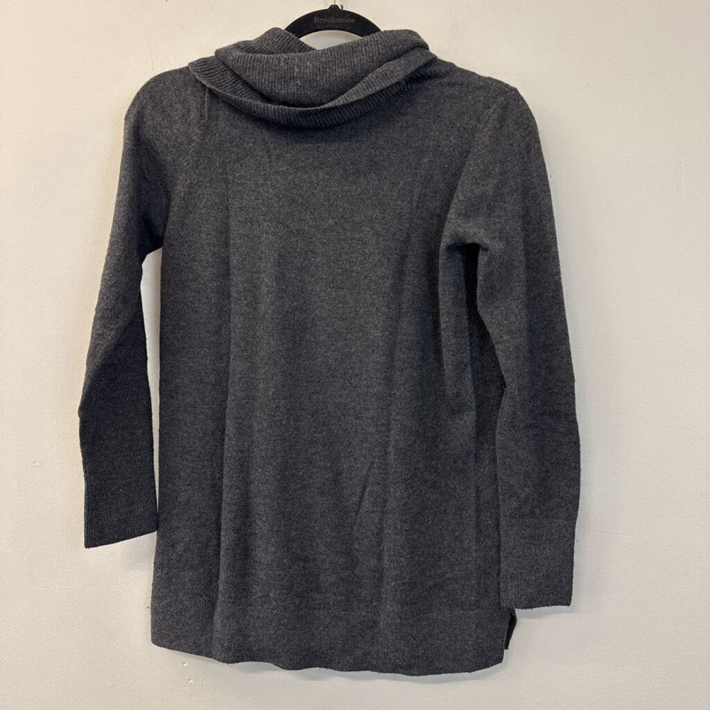 Loft Grey Long Sleeve Turtleneck Top XSP