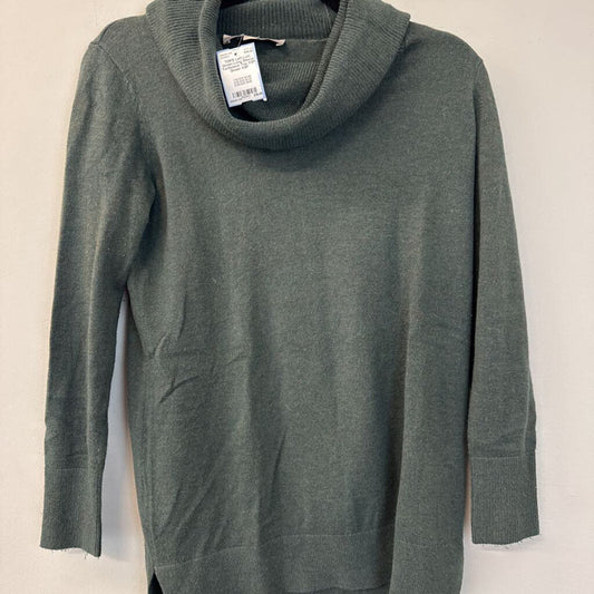 Loft Green Long Sleeve Turtleneck Top XSP