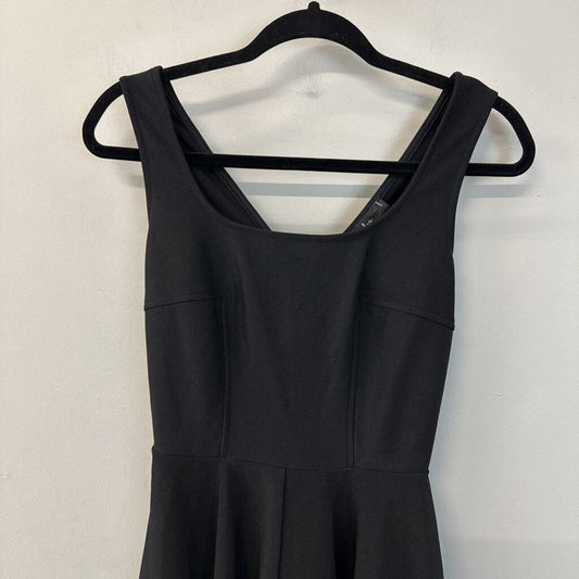 Lulus Black Skater Style Sleeveless Dress Small