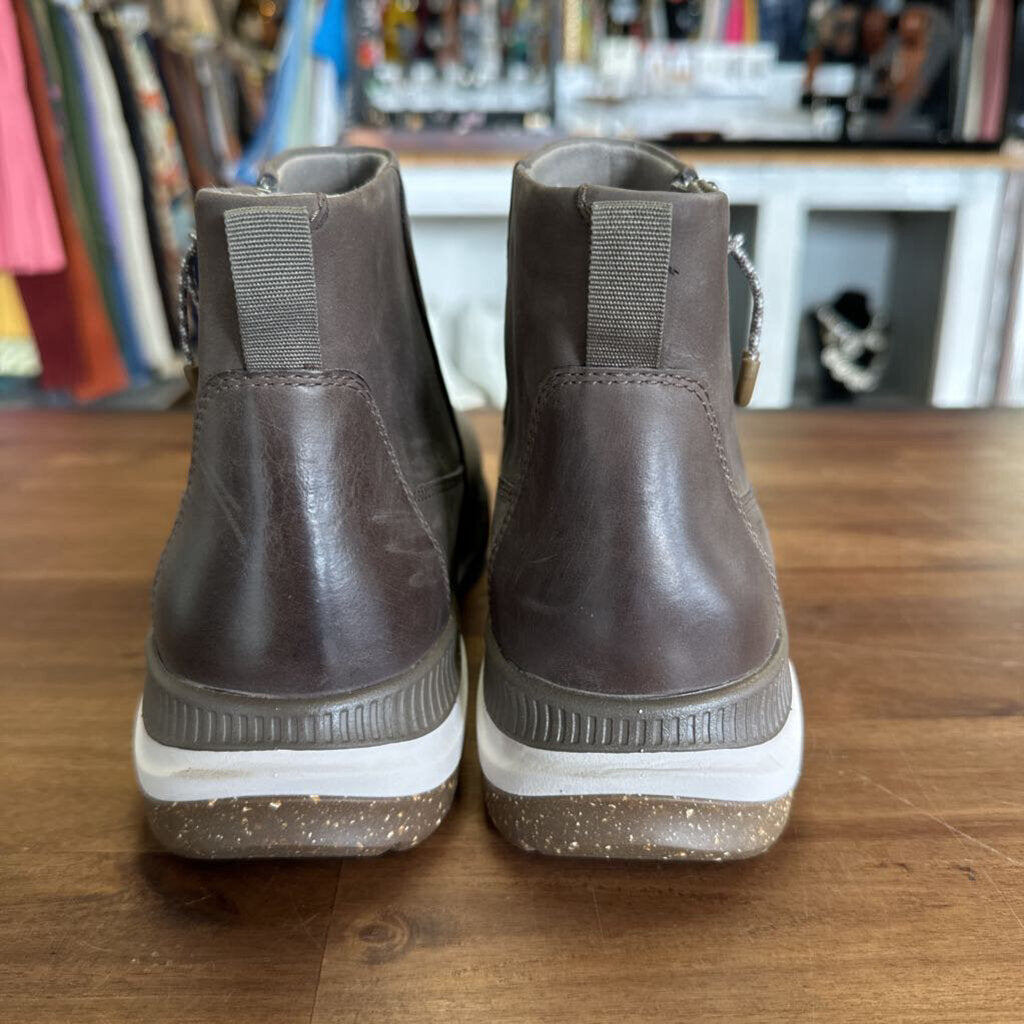 Dansko Brown Leather Margo Booties 39