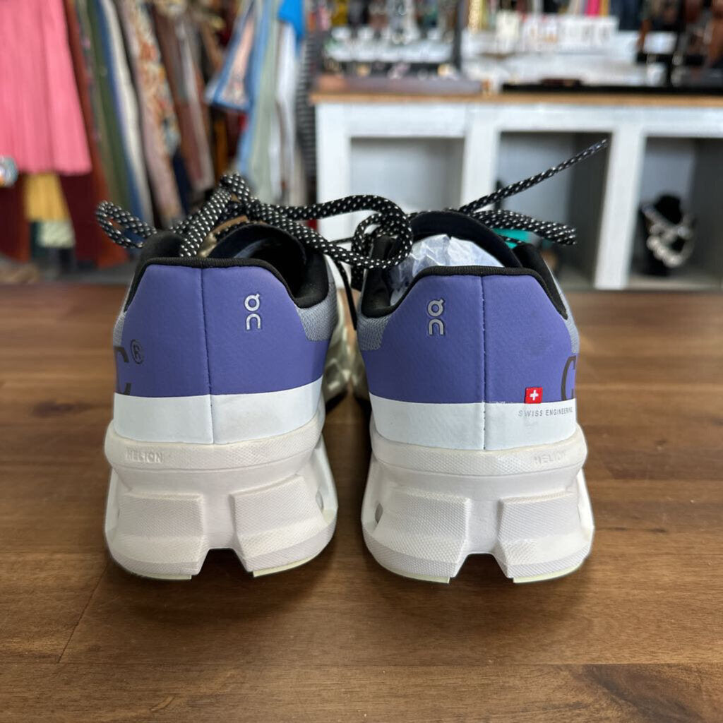 On Cloud Cloudmonster Mist/ Blueberry Sneakers 9.5