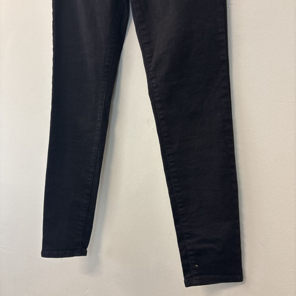 Free People Black Pull On Skinny Jeans 30