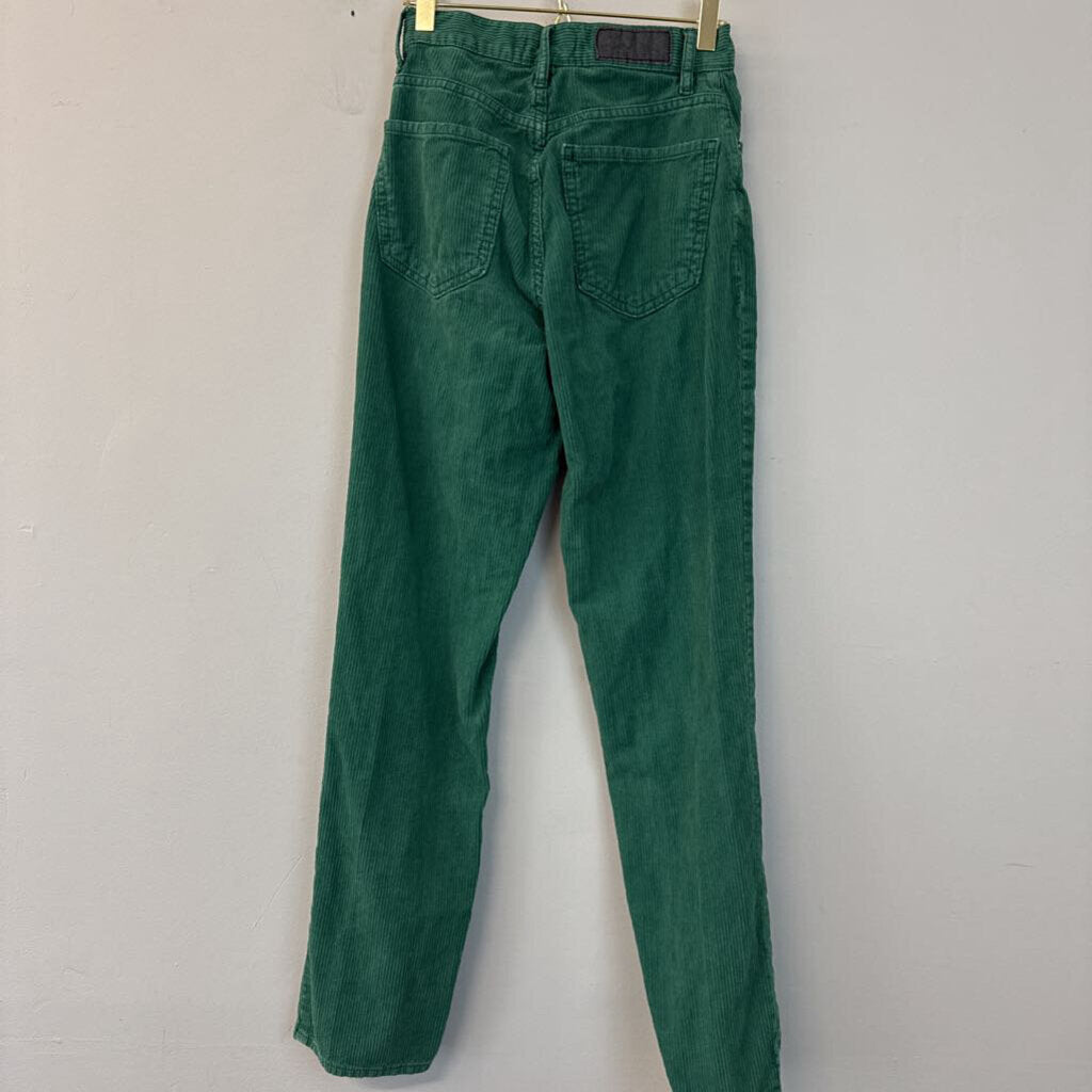 PacSun Green Corduroy Straight Leg Pants 23