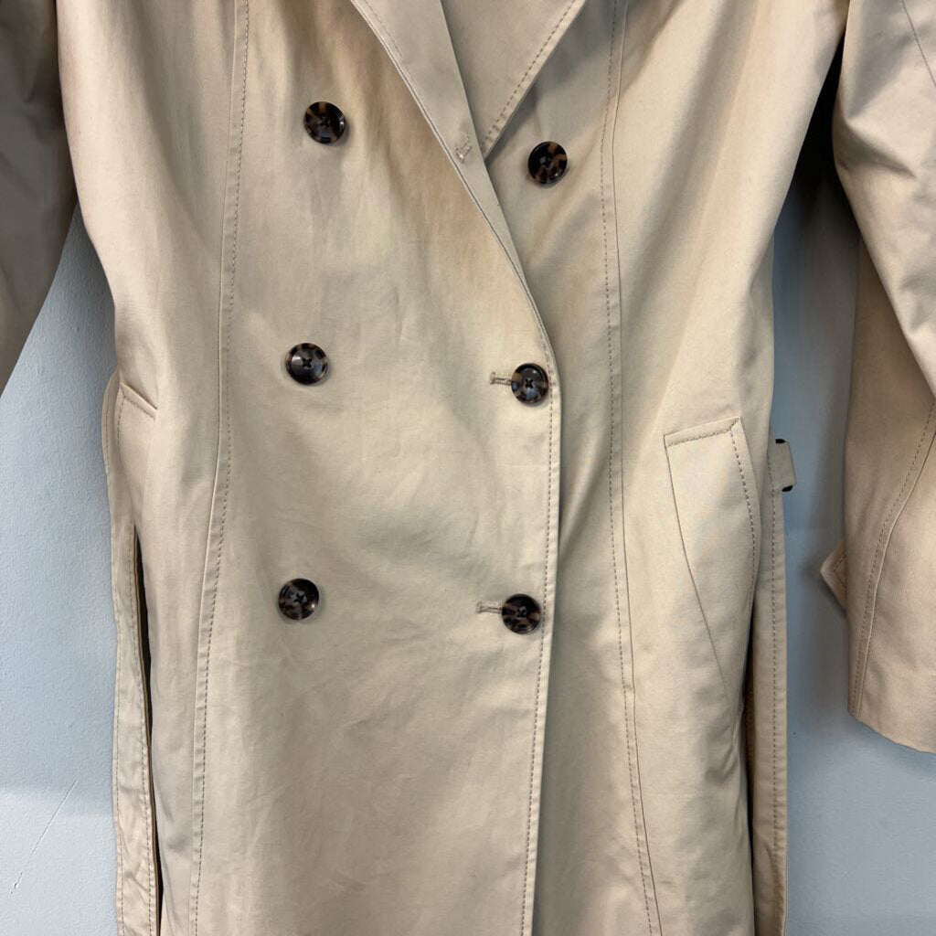 Banana Republic Beige Trench Coat Large