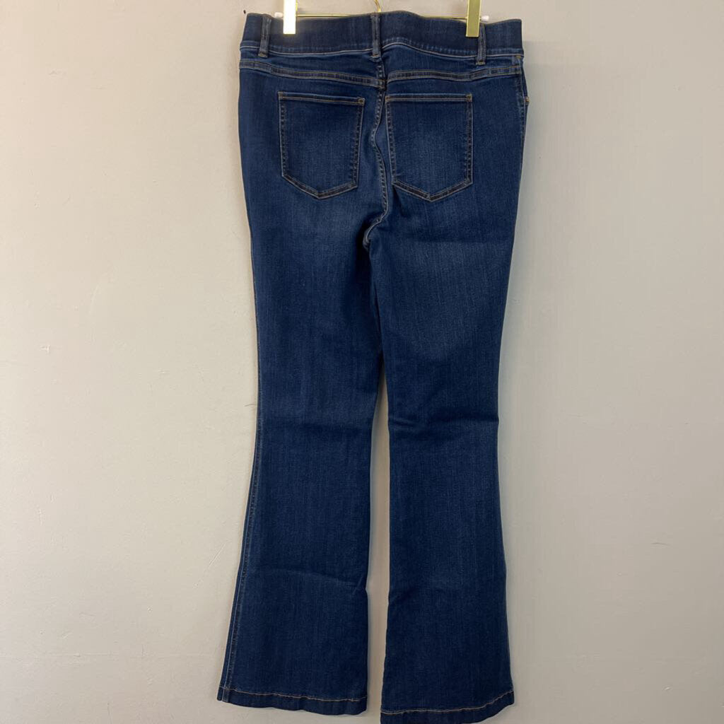 Spanx Dark Wash Flare Jeans Large