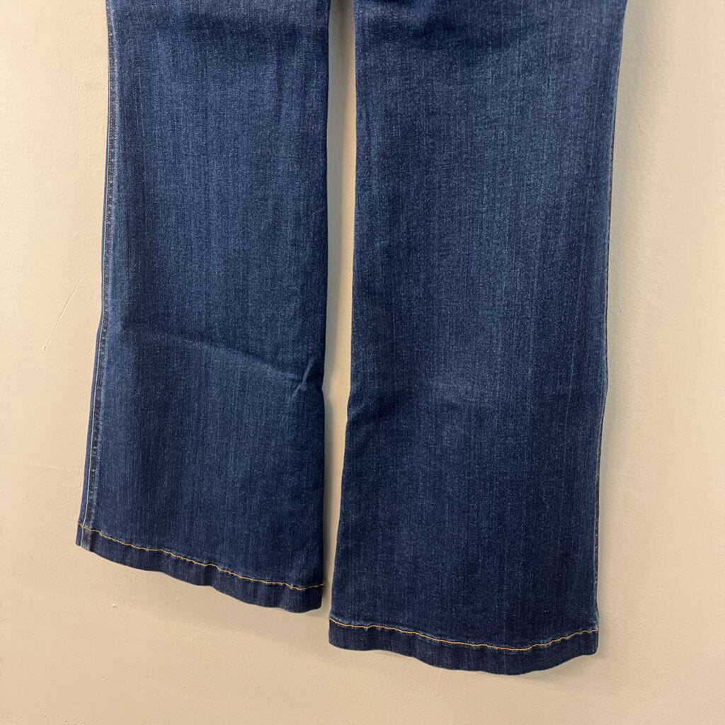 Spanx Dark Wash Flare Jeans Large