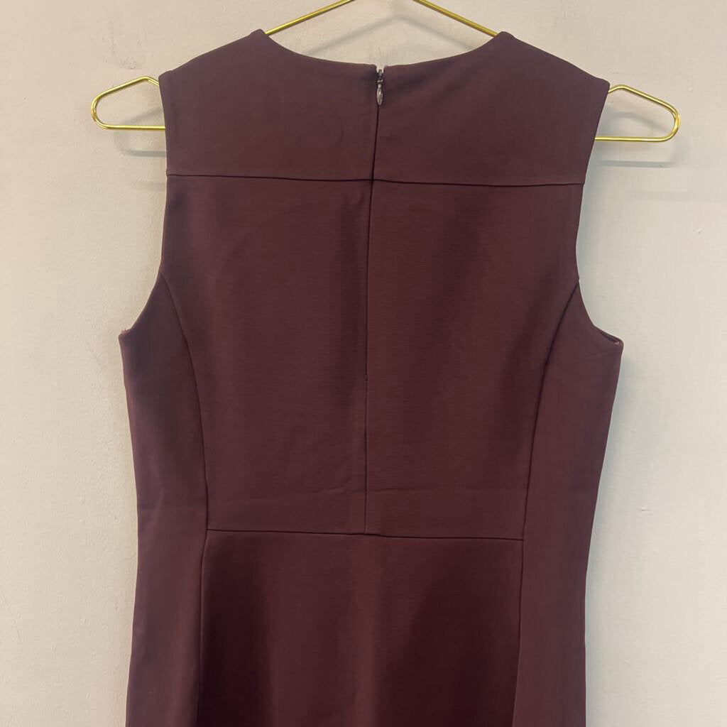 Diane Von Furstenberg Dark Purple Fitted Tank Dress 4