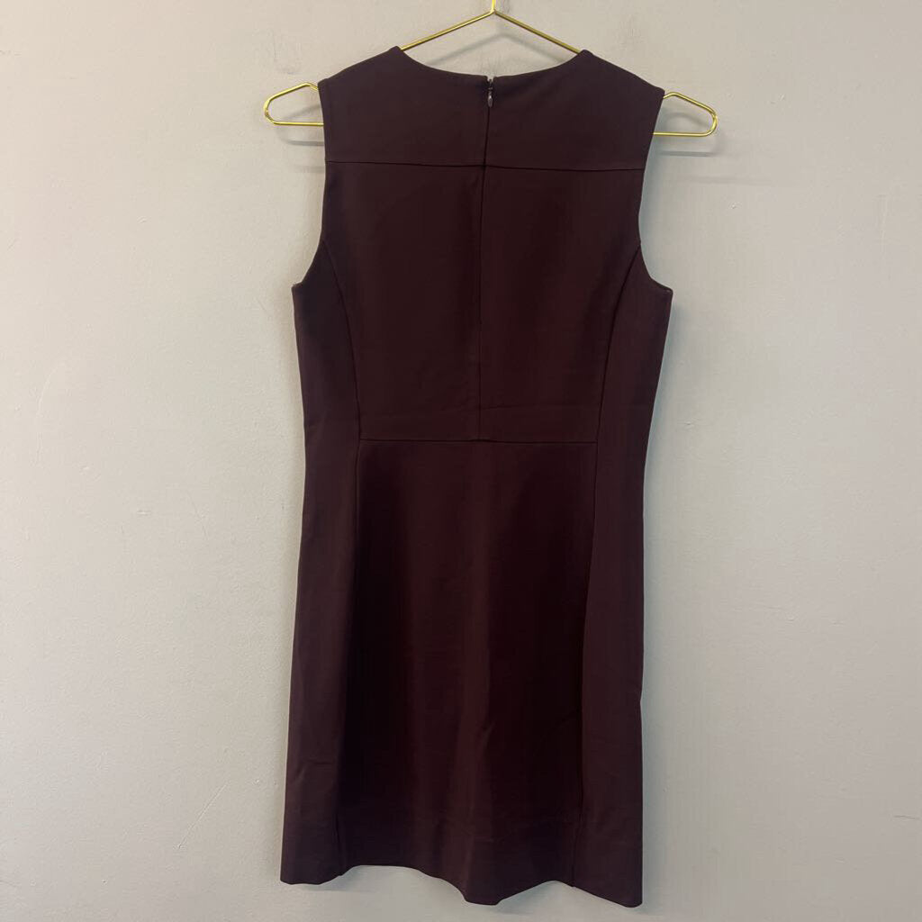 Diane Von Furstenberg Dark Purple Fitted Tank Dress 4