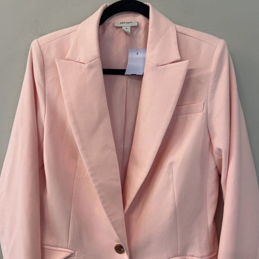 On 34th Light Pink Blazer Jacket 8