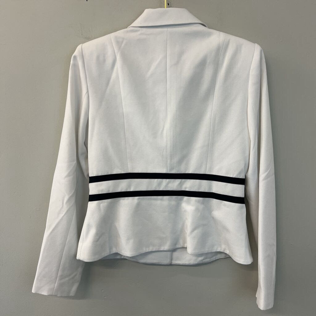 Giorgio Sant' Angelo White/ Black Blazer Jacket 8