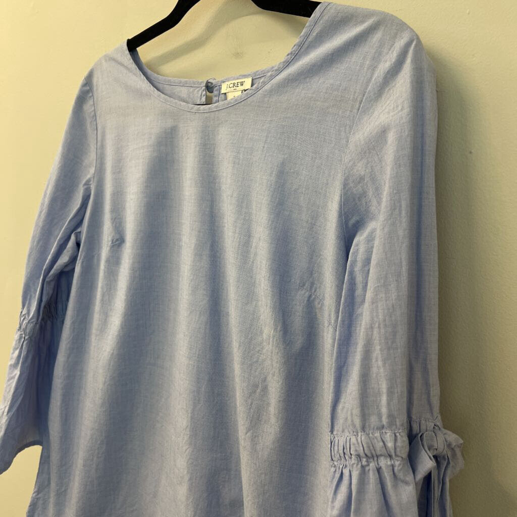 J Crew Blue Bell Sleeve Top Small