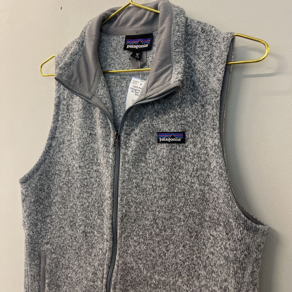 Patagonia Grey Zip Up Zest Medium