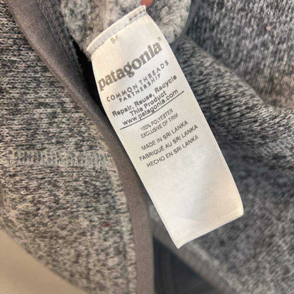 Patagonia Grey Zip Up Zest Medium