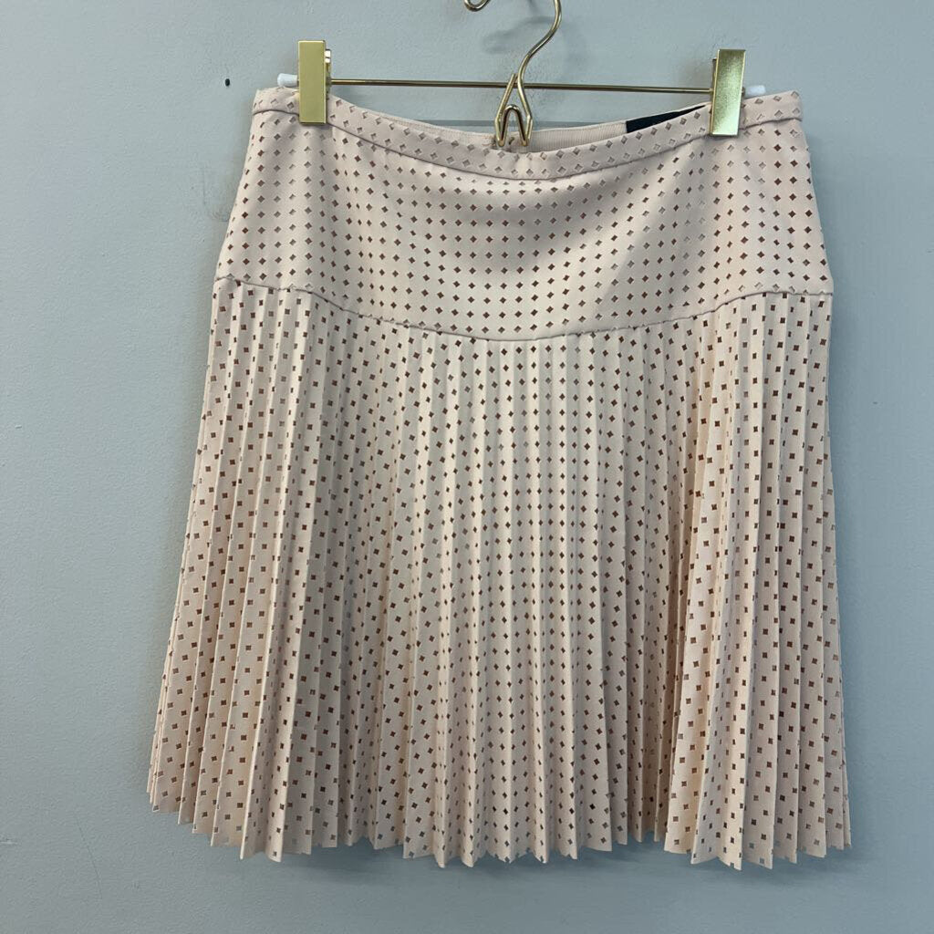 J Crew Beige Burnout Mini Skirt 2