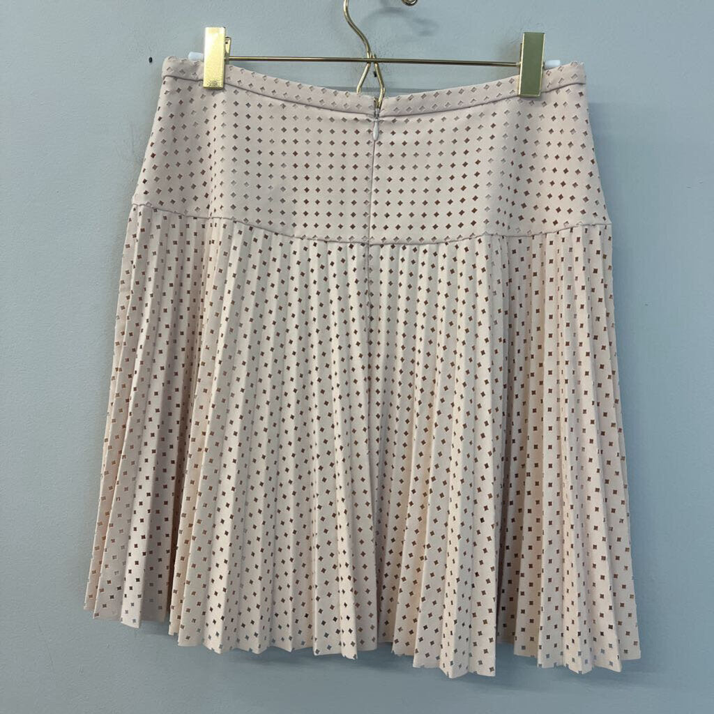 J Crew Beige Burnout Mini Skirt 2