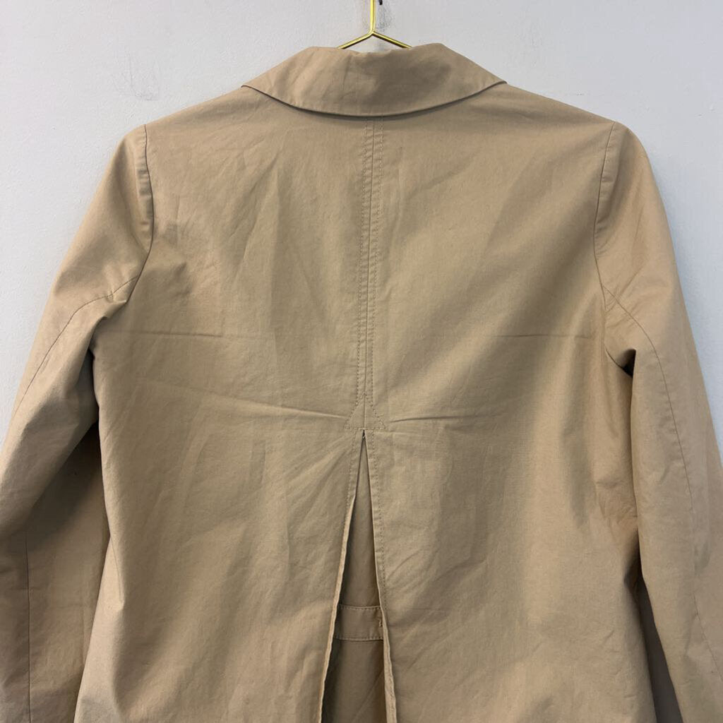 J Crew Camel Double Breasted Jacket 2