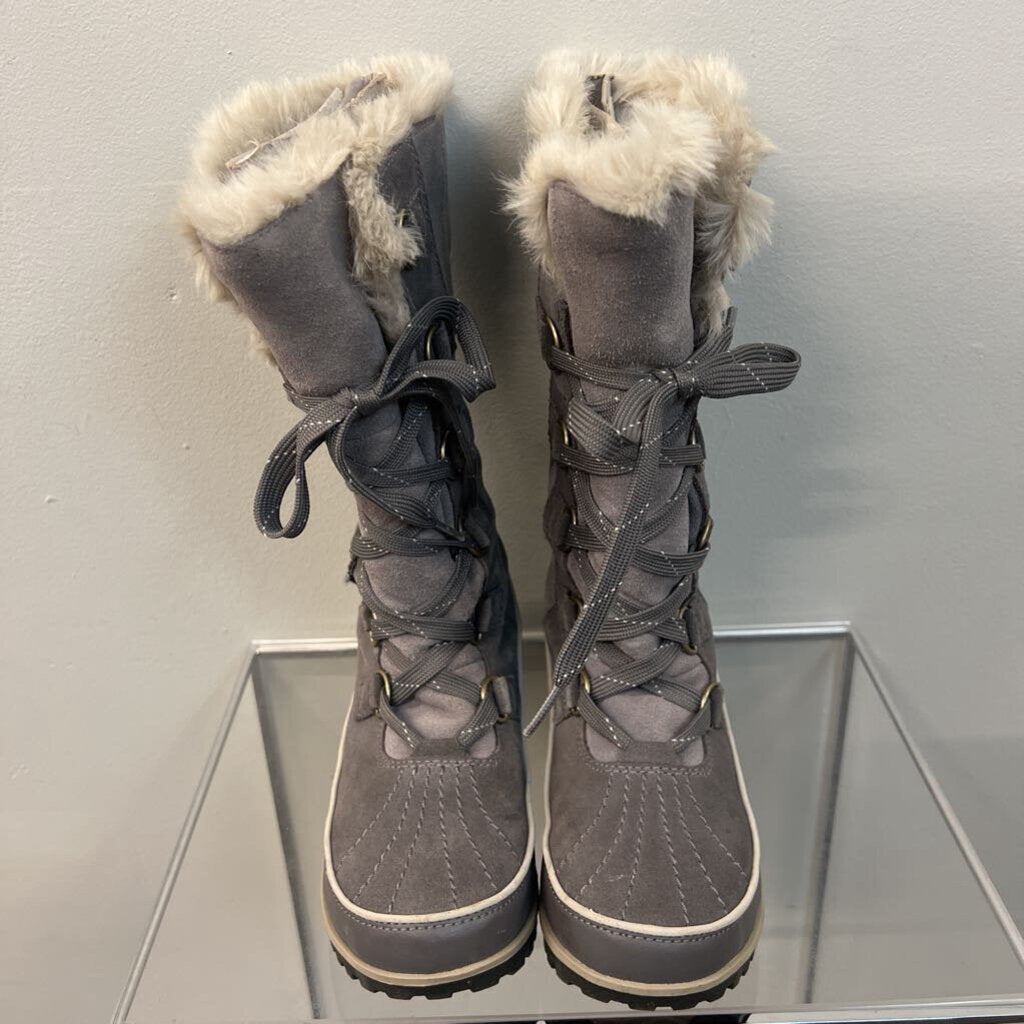 Sorel Grey Tivoli High Waterproof Boots 6