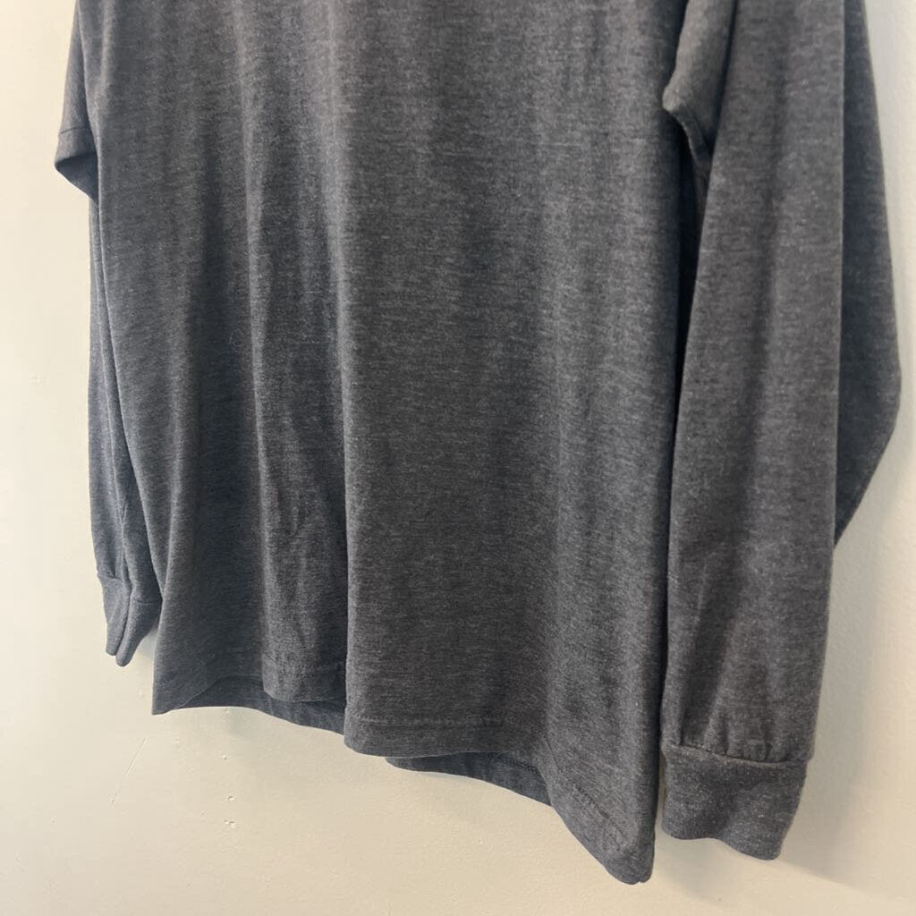 Ron Jon Surf Shop Grey Long Sleeve Graphic Tee Small