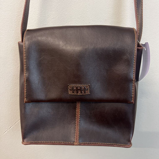 Crazy Horse Brown Leather Small Purse