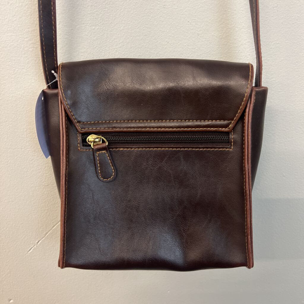 Crazy Horse Brown Leather Small Purse