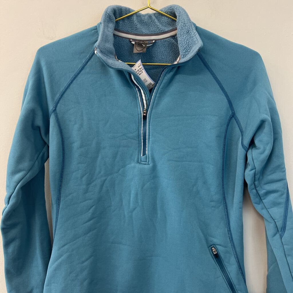 REI Blue Fleece Lined Pullover Medium