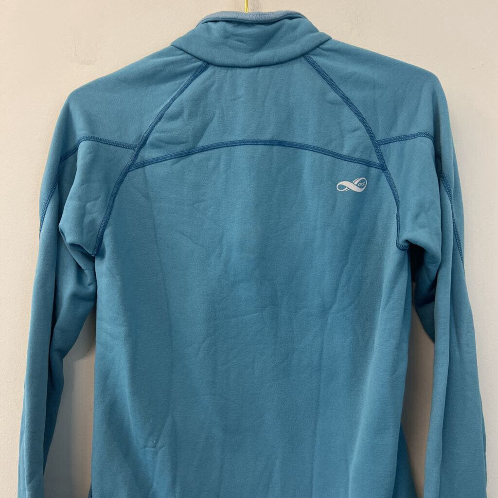 REI Blue Fleece Lined Pullover Medium