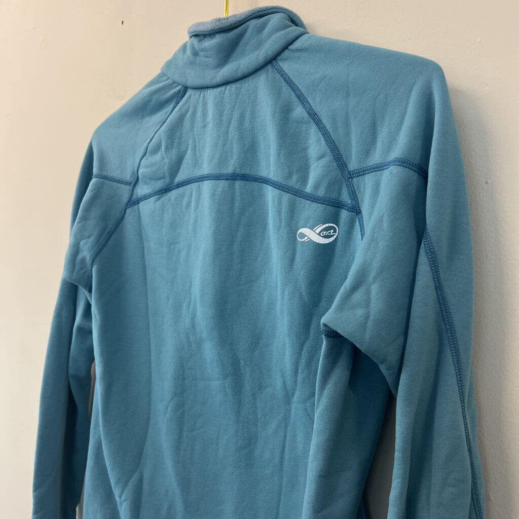 REI Blue Fleece Lined Pullover Medium