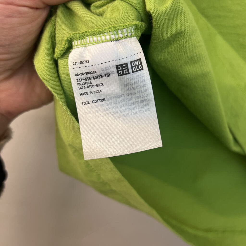 Uniqlo Green Short Sleeve Tee Small