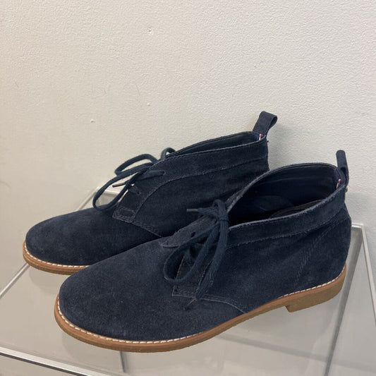 Tommy Hilfiger Navy Suede Chukka Boots 8.5